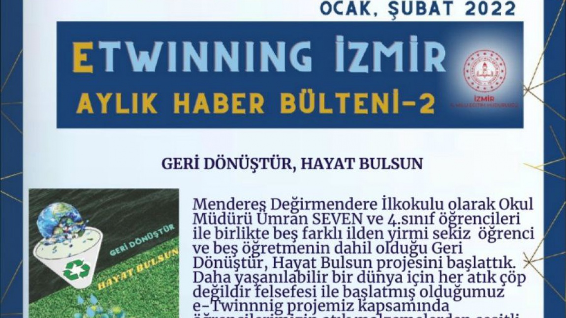 İzmir eTwinning Ocak-Şubat Bülteni